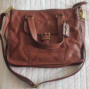 Fossil Leather Bag
